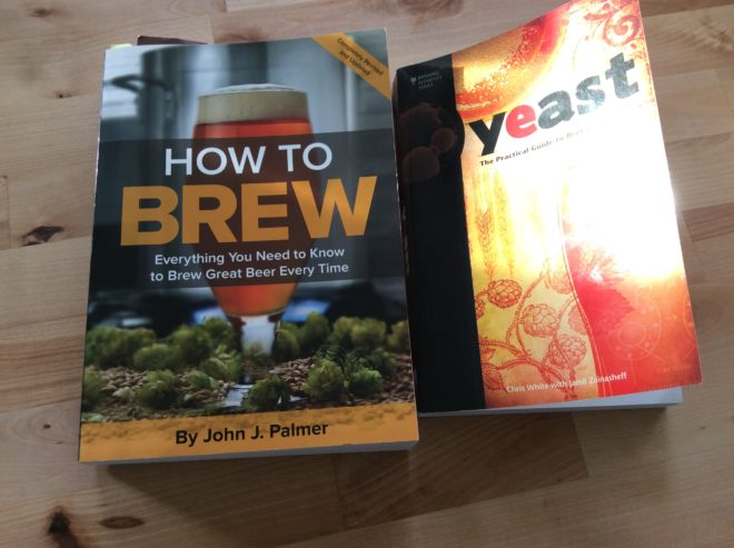 Two books on how to brew beer